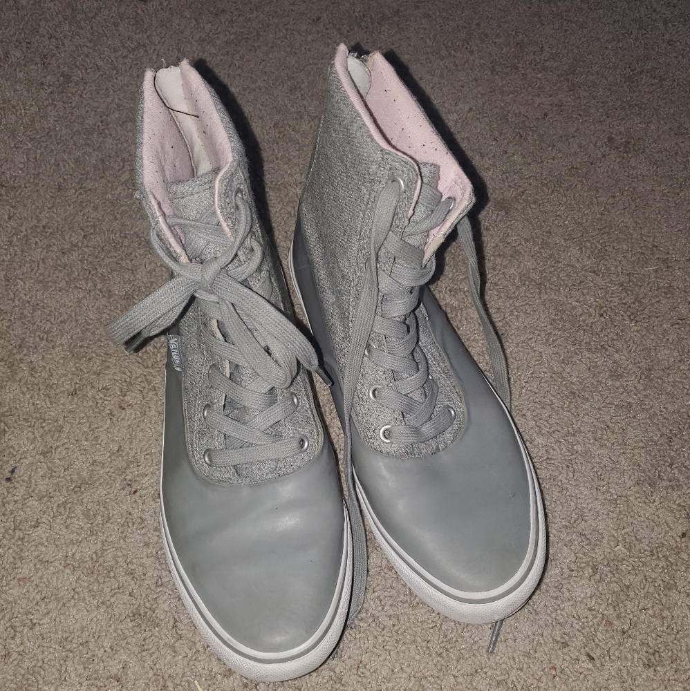 Women's grey vans high tops